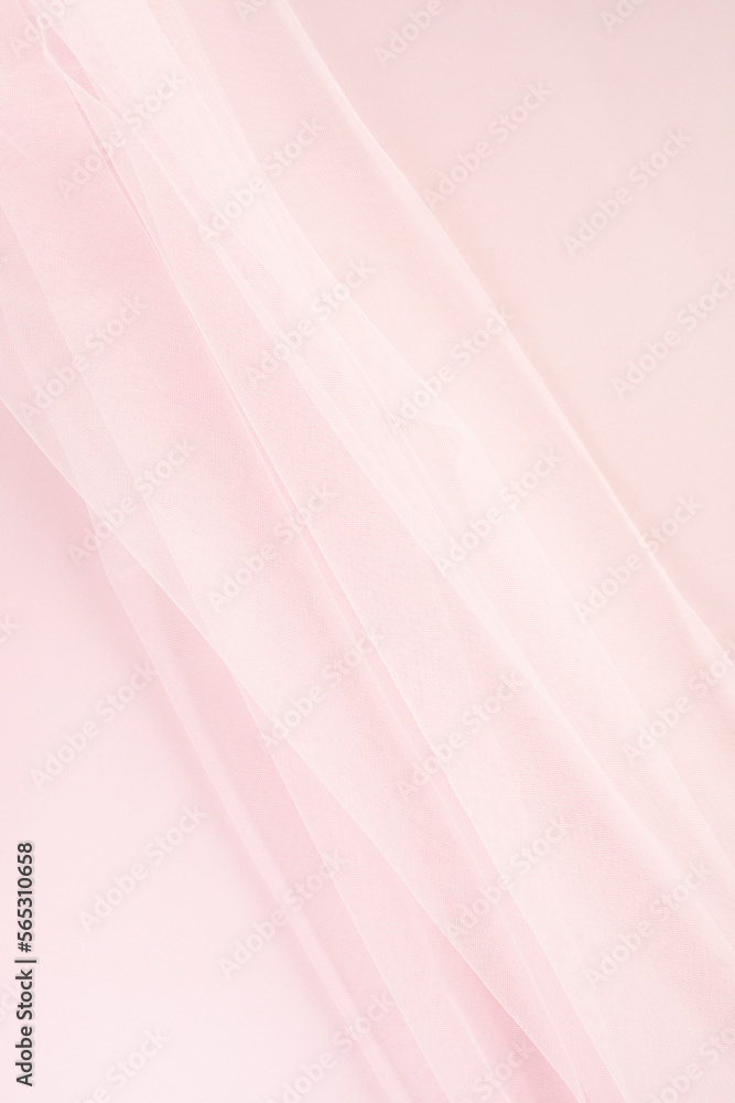 Fototapeta premium 망사천과 주름 텍스처