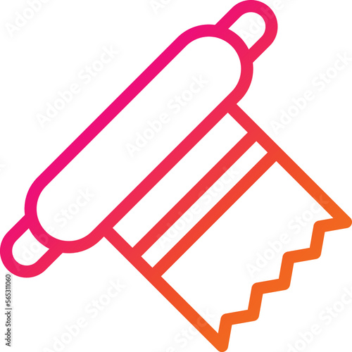 Plastic wrap Vector Icon Design Illustration
