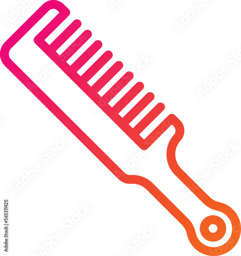 comb Vector Icon Design Illustration