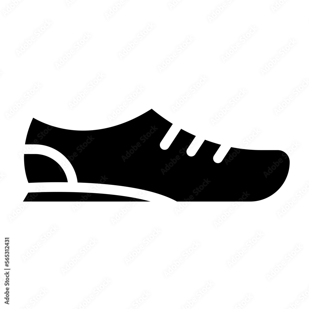 shoe glyph 