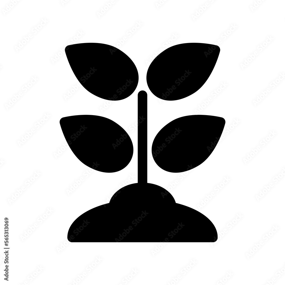 Growth Plant icon template PNG Growth Plant icon template PNG