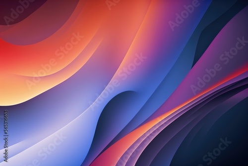 Beautiful mesmerize waves of colorful pattern  wavy surfaces  beautiful background  vintage pastel colors  made with Generative AI