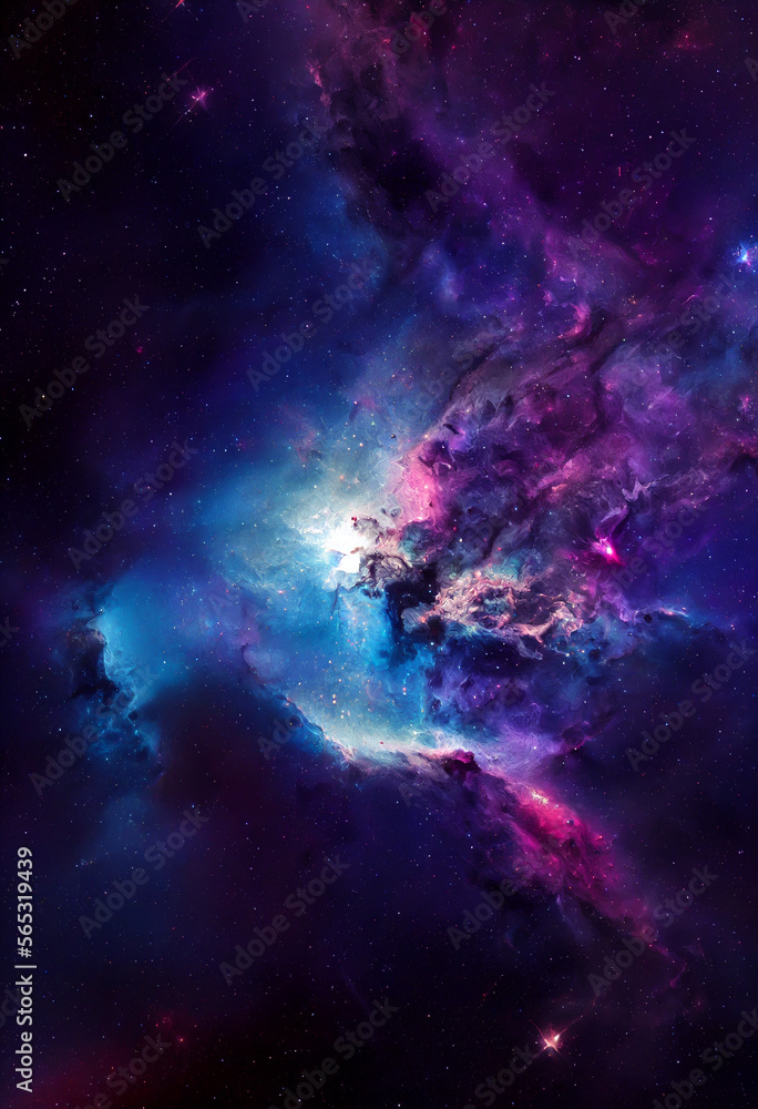 HD Wallpaper of space stars galaxy nebula rendering Generative AI Content by Midjourney HD Wallpaper of space stars galaxy nebula rendering Generative AI Content by Midjourney