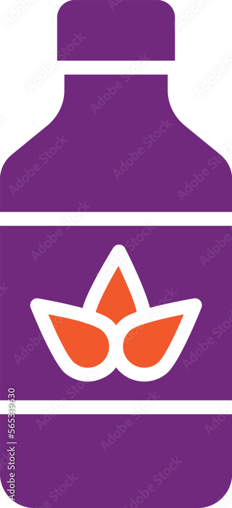 Water bottle Vector Icon Design Illustration