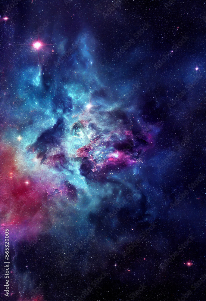 HD Wallpaper of space stars galaxy nebula rendering Generative AI Content by Midjourney HD Wallpaper of space stars galaxy nebula rendering Generative AI Content by Midjourney