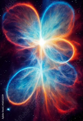 Wallpaper Mural The Big Bang Theory rendering Generative AI Content by Midjourney Torontodigital.ca