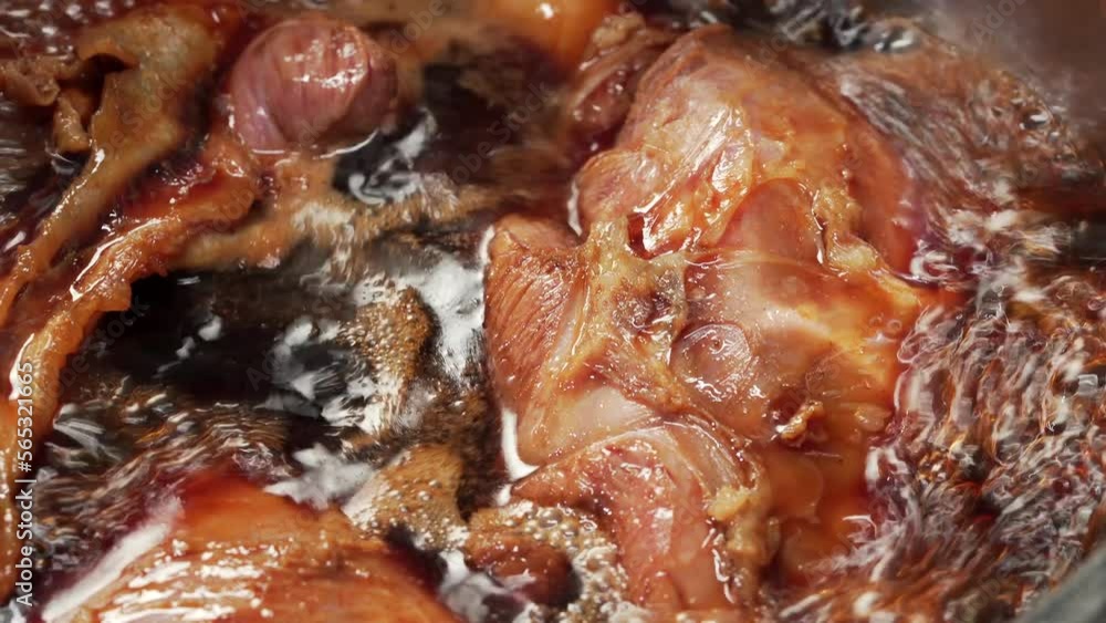 Special Chinese food braised beef production process Special Chinese food braised beef production process