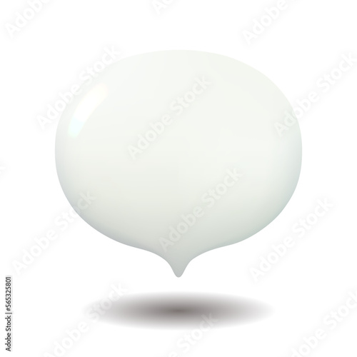 3d speech bubble