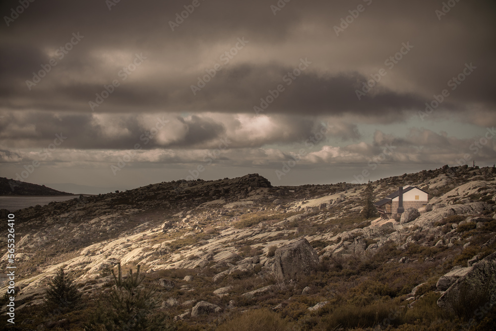 Fototapeta premium Winter walk in Serra da Estrela