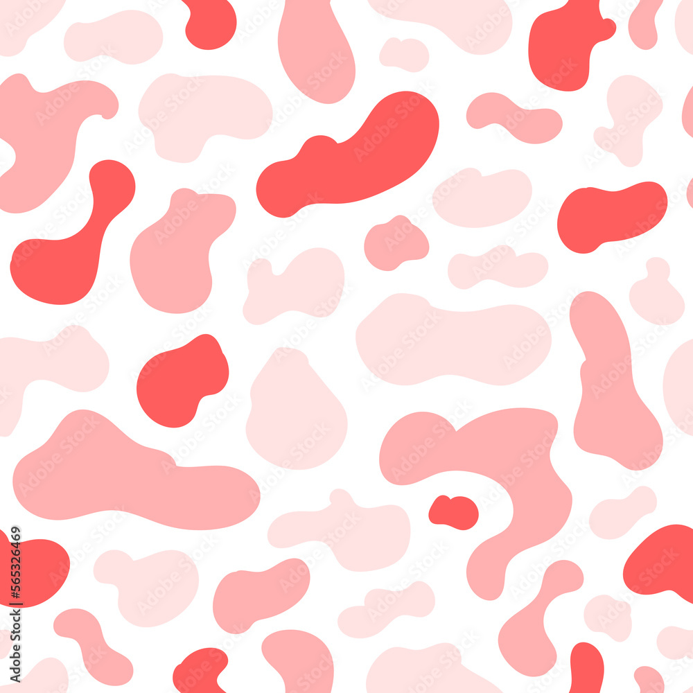 Seamless doodle pattern. Abstract background with hand drawn doodle shapes. 