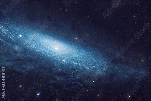Starry universe galaxy renderings concept map Generative AI Content by Midjourney