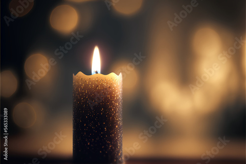 Shabbat shalom concept, peaceful rest, peaceful Sabbath. Jewish Sabbath. Generative AI.