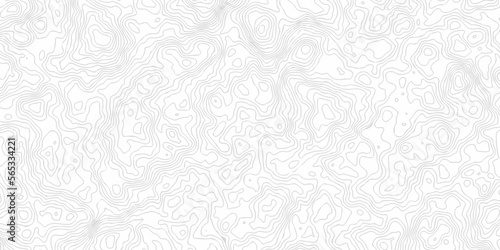 Topographic map. Geographic mountain relief. Abstract lines background. Contour maps. Vector illustration, Topo contour map on white background, Topographic contour lines vector map seamless pattern.