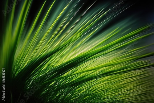 close up fresh green grass image in spring, high resolutions for website or print, generative ai 