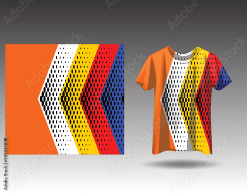 Tshirt sports design for racing  jersey  cycling  football  gaming  motocross