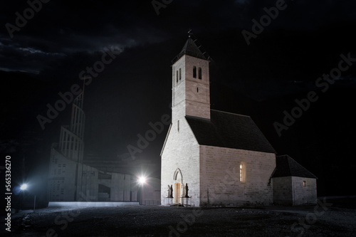 Old church in Jajce - Bosnia photo