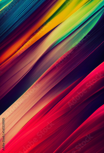 Beautiful colorful wallpaper illustration art Generative AI Content by Midjourney