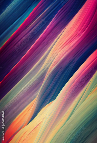 Beautiful colorful wallpaper illustration art Generative AI Content by Midjourney