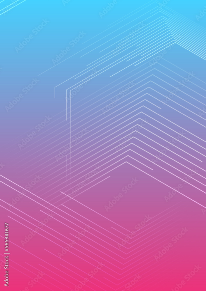 Blue purple minimal lines abstract futuristic tech background. Vector digital art flyer design Blue purple minimal lines abstract futuristic tech background. Vector digital art flyer design