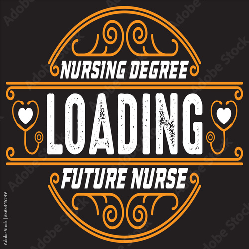 Nursing degree loading future nurse