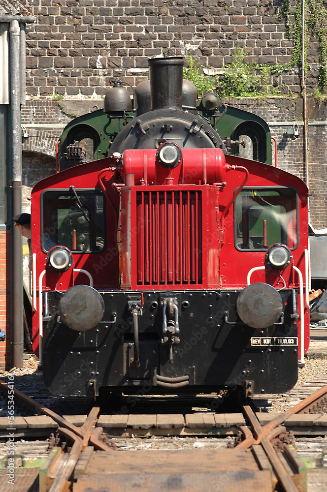 Fototapeta premium alte Diesellok