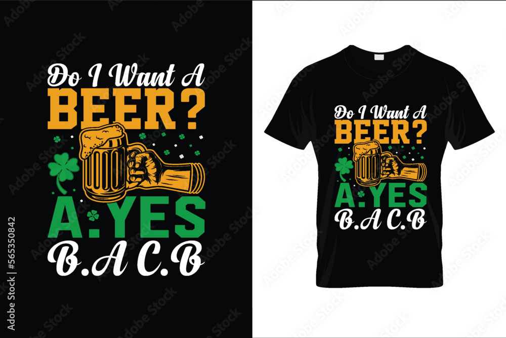 St Patrick's Day T Shirt Design St Patrick's Day T Shirt Design