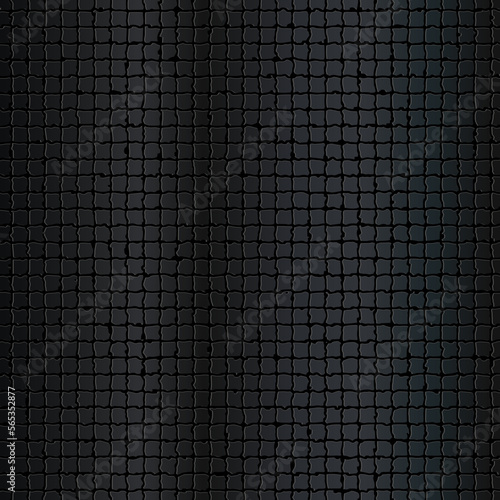 Texture of natural high quality black leather. Close up. Unique design.