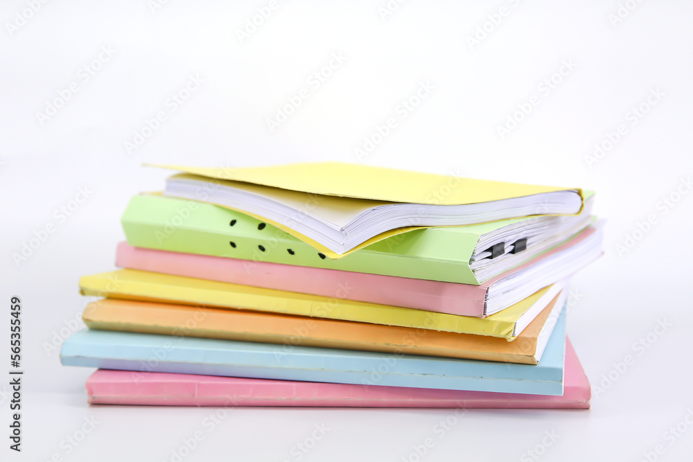 Pile or heap of financial business document paperwork stack on office desk concept of workload overtime or workplace paperless copy Pile or heap of financial business document paperwork stack on office desk concept of workload overtime or workplace paperless copy
