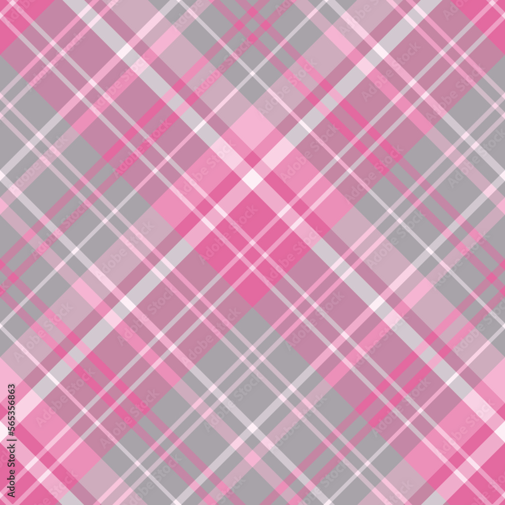 Seamless pattern in exciting gray and pink colors for plaid, fabric, textile, clothes, tablecloth and other things. Vector image. 2 Seamless pattern in exciting gray and pink colors for plaid, fabric, textile, clothes, tablecloth and other things. Vector image. 2