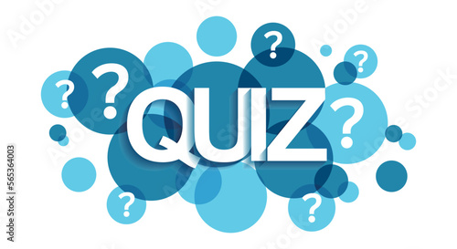 Quiz guess social media icon in flat style. Faq vector illustration on isolated background. Help button sign business concept.