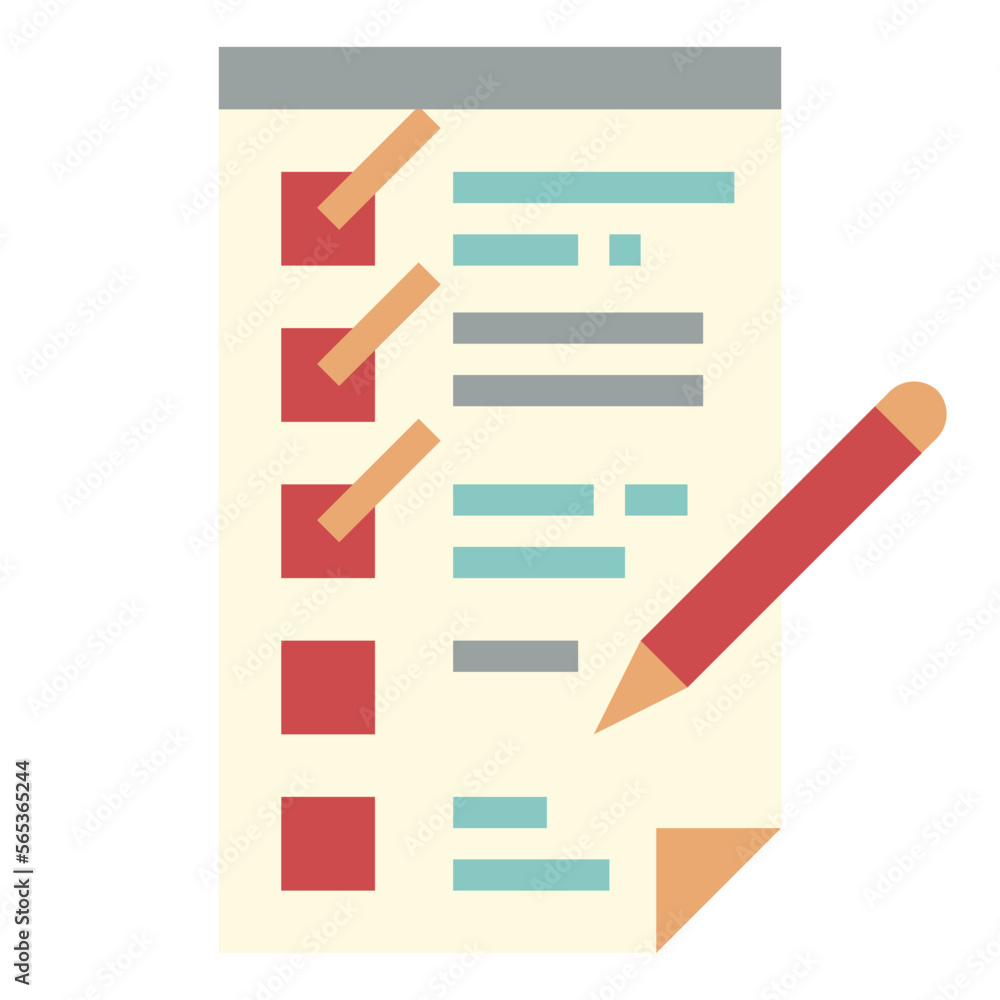 checking flat icon style checking flat icon style