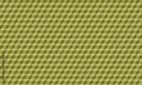 Cubes ornament texture yellow color