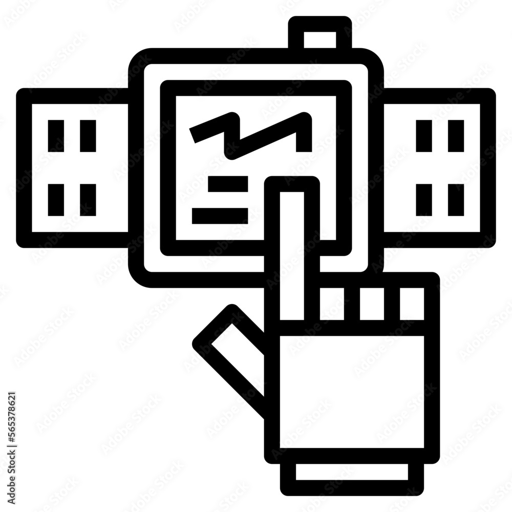 touch line icon style touch line icon style