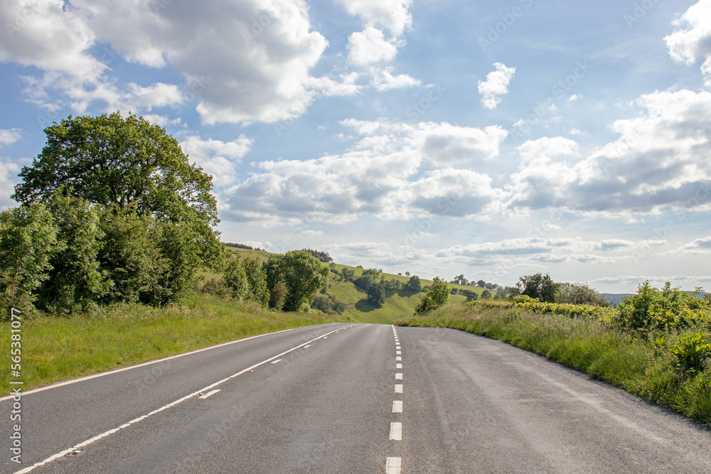 Radnor hills in the Summertime.