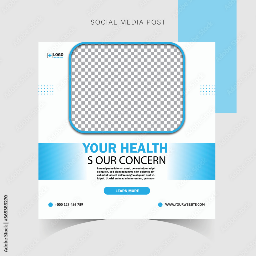 Medical care social media post template,Dental care post template Medical care social media post template,Dental care post template