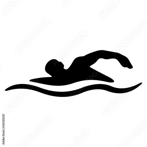 Swimming man, Swimming Logo,Swimming Silhouette 