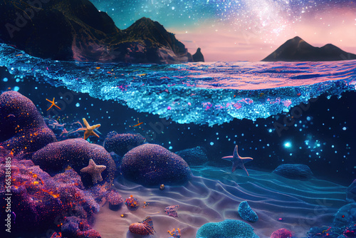 Magic underwater wonderland - By Generative AI