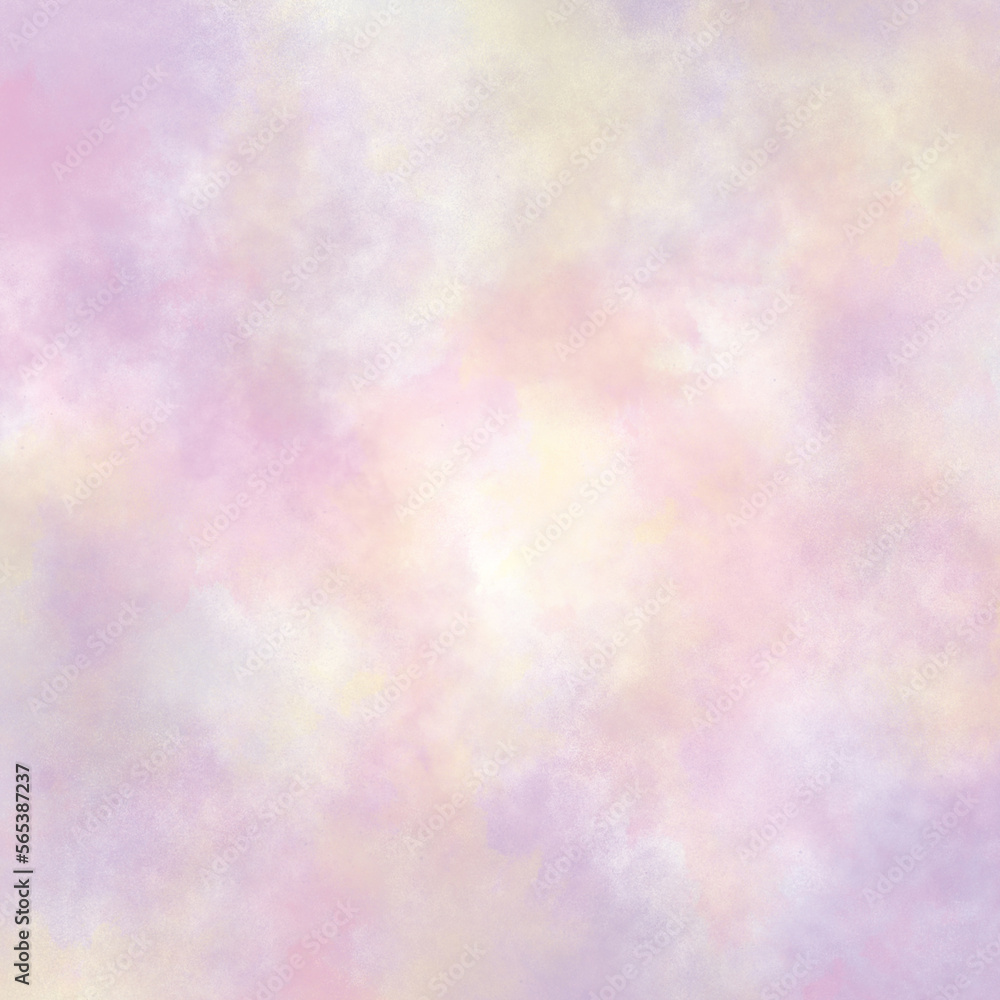 Abstract watercolor background with stains, soft and pastel watercolor paper texture with smoke and splashes, watercolor background for any decorative and creative design.	