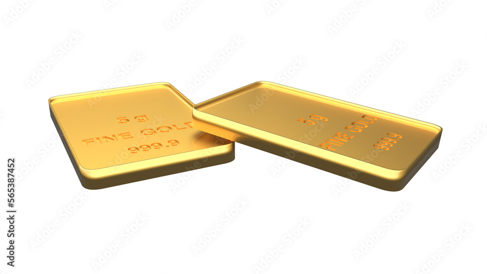 gold bars isolated on white gold bars isolated on white