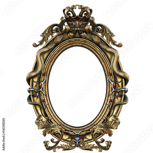 antique gold frame