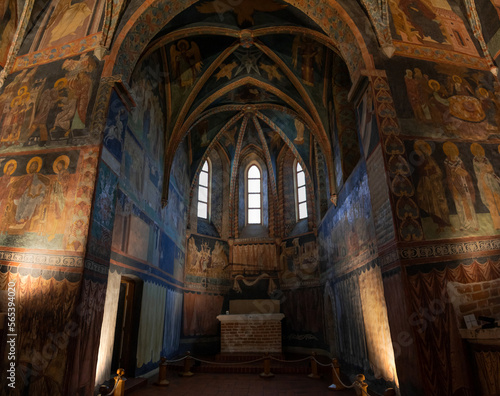 Holy Trinity Chapel in Royal castle in Lublin  Poland