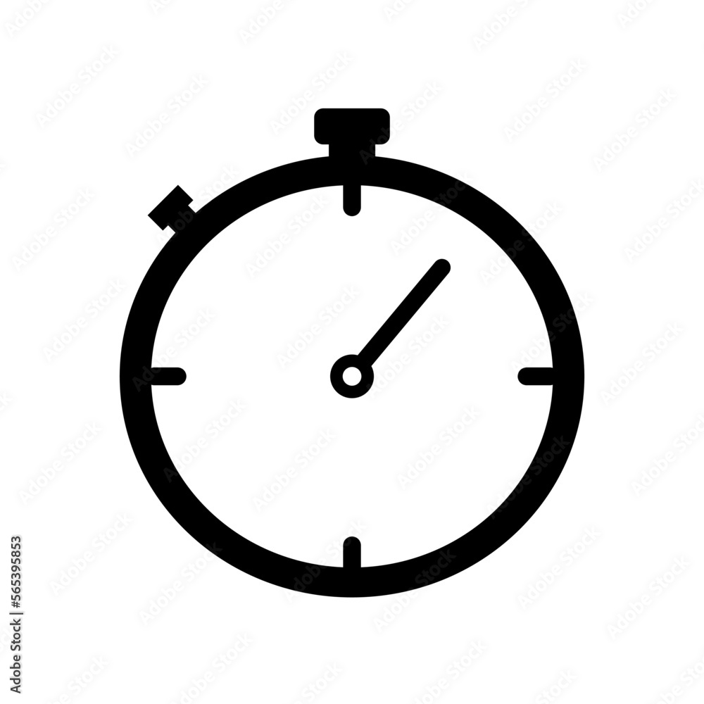 Stopwatch, clock icon Stopwatch, clock icon
