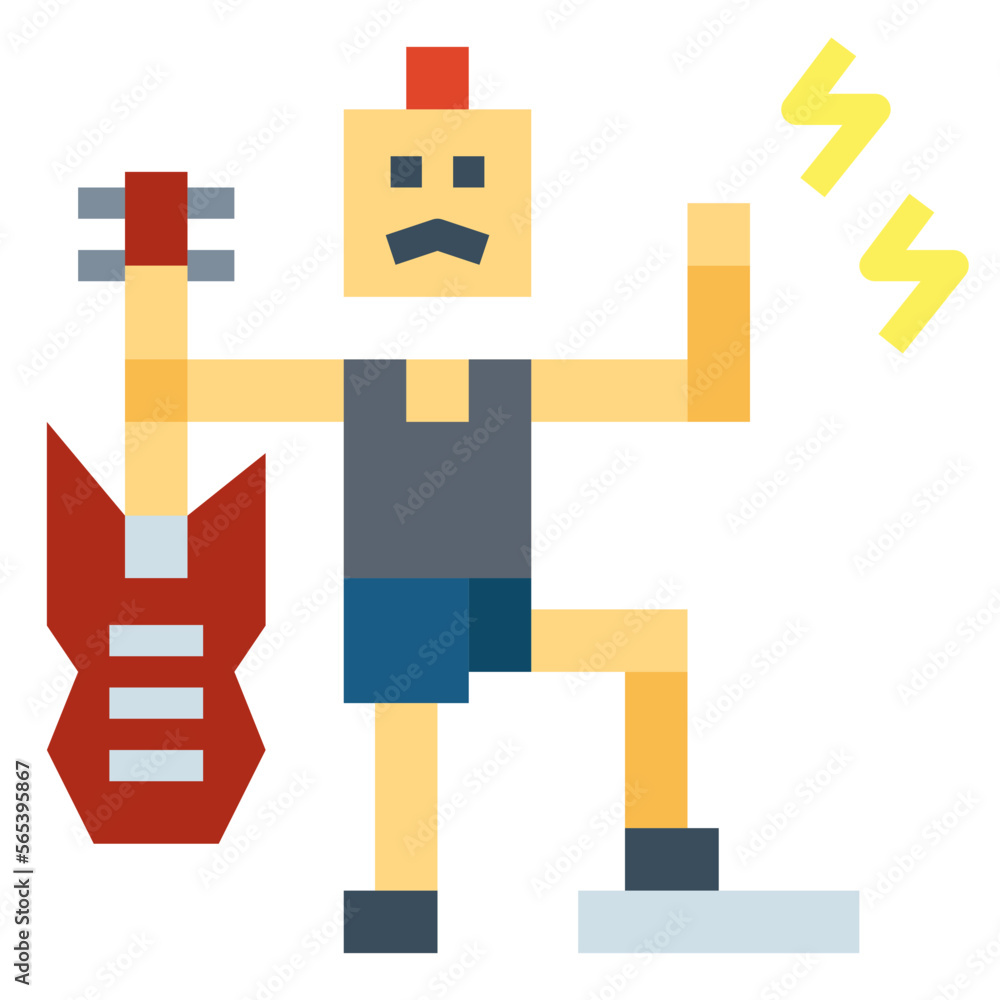 music flat icon style music flat icon style