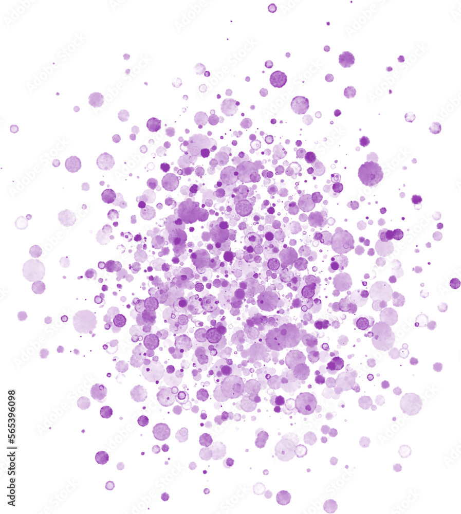 Watercolor spray drip purple Watercolor spray drip purple