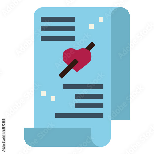 paper flat icon style