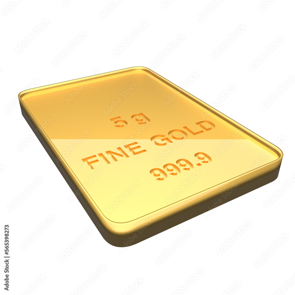 gold bar isolated on white gold bar isolated on white