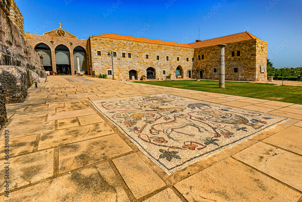 Lebanon. Beit Mary town. Deir al-Qalaa (
