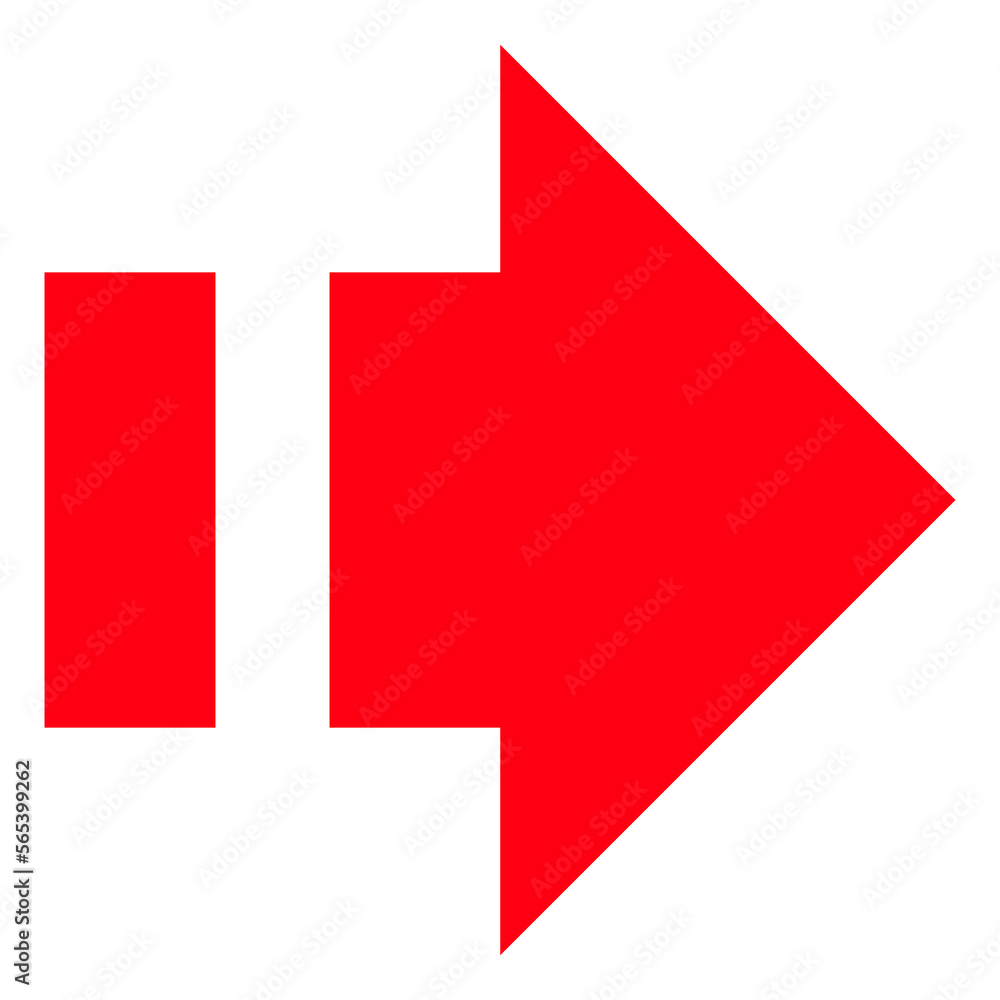 Directional Arrow Symbol on Transparent Background Directional Arrow Symbol on Transparent Background