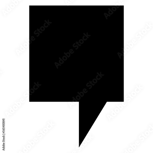 Wallpaper Mural Speech bubble Frame Quotation Message on Transparent Background Torontodigital.ca