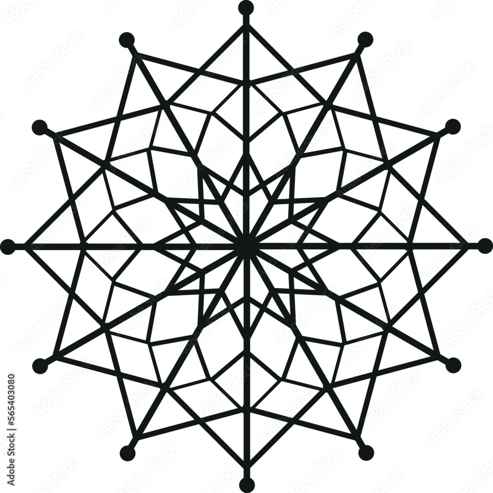 Circular Mandala illustration. Floral, Flower Circular Mandala illustration. Floral, Flower
